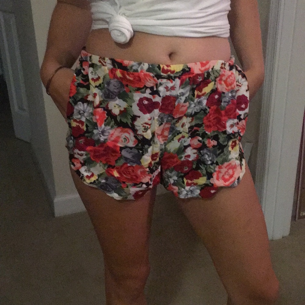 Floral Shorts